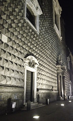 Image showing Piazza del Plebiscito in the Night, Italy