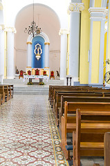 Image showing pulpit Cathedral of Grenada Nicaragua