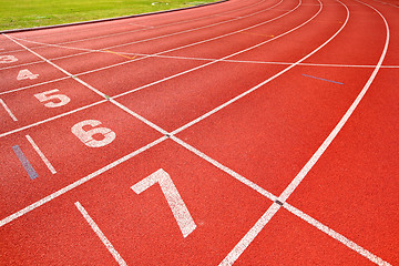 Image showing running track