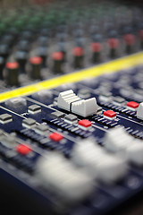 Image showing Sound mixer