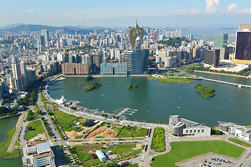 Image showing Macau city view