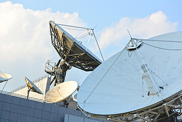 Image showing satellite dish