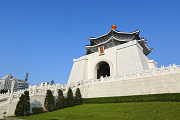 Image showing Chiang kai-shek memorial hall in taiwan