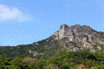 Image showing Lion Rock, symbol of Hong Kong spirit