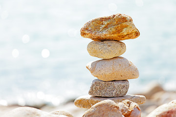 Image showing balance rocks