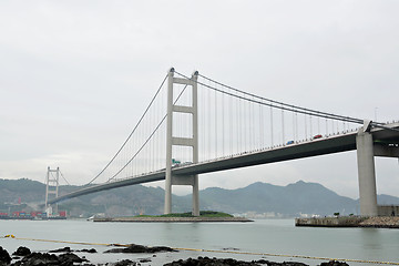 Image showing Tsing Ma Bridge