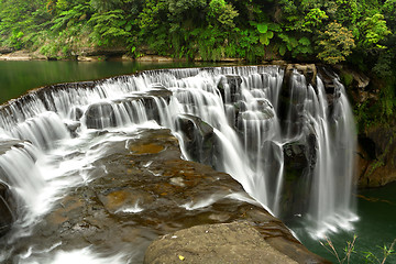 Image showing waterfall in shifen taiwan