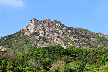 Image showing Lion Rock, symbol of Hong Kong spirit