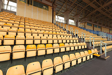 Image showing empty stadium seat