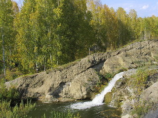 Image showing Small Waterfall