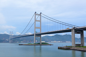 Image showing Tsing Ma Bridge