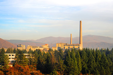 Image showing Factory in the forest