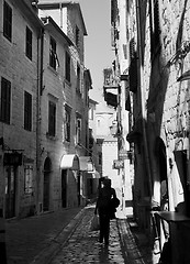 Image showing Kotor Old Town street 