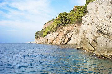 Image showing Montenegro coast