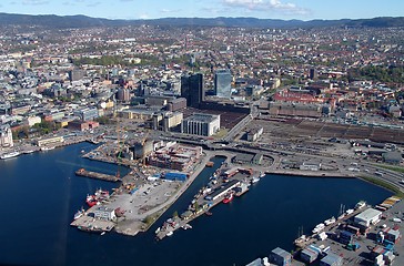 Image showing Oslo harbour