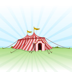 Image showing Circus Entertainment Tent