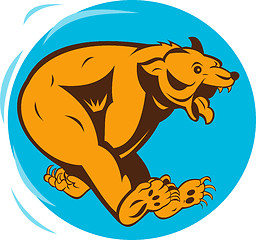Image showing bear running