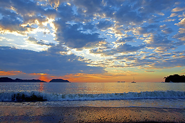 Image showing Sunset in Guanacaste