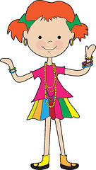 Image showing Little Girl Jewelry