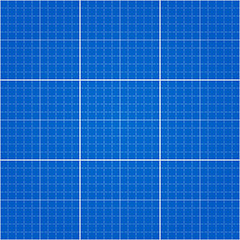 Image showing Seamless Blueprint Background