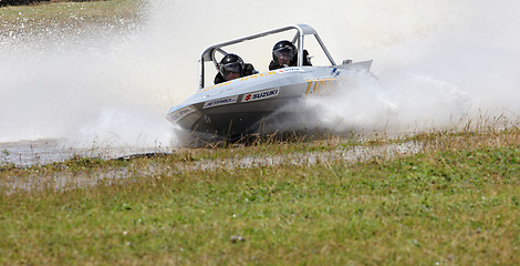 Image showing Jetsprint race