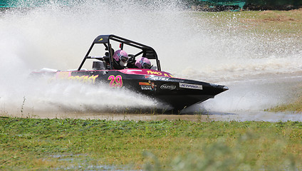 Image showing Jetsprint racing