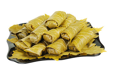 Image showing Dolma on a plate