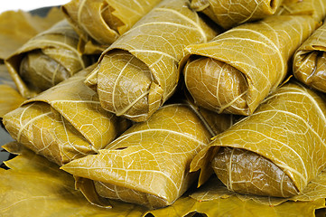 Image showing Dolma on a plate