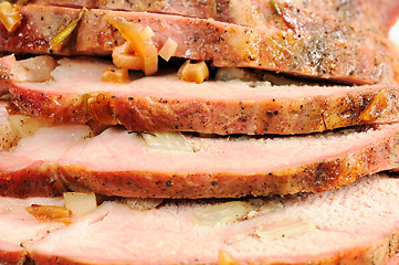 Image showing Roast pork