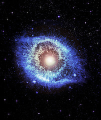 Image showing Nebula - Scary Space Eye