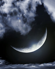 Image showing Half moon