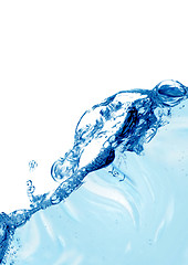 Image showing Water splashing