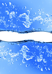 Image showing Water splashing