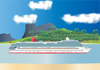 Image showing Cruise Liner