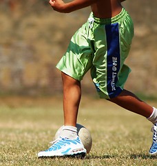 Image showing Playing in the park