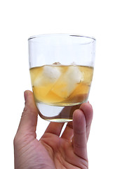 Image showing glass of whisky