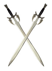 Image showing medieval swords