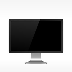 Image showing Black LCD monitor