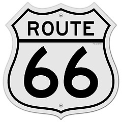 Image showing Route 66 Sign