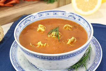 Image showing Asian Lobster Bisque