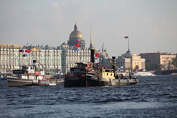 Image showing steamships