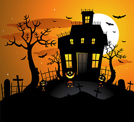 Image showing Halloween background