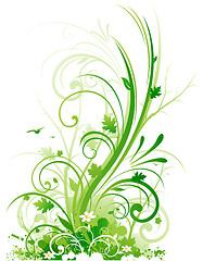 Image showing Abstract spring design decoration