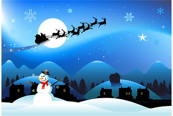 Image showing Christmas background