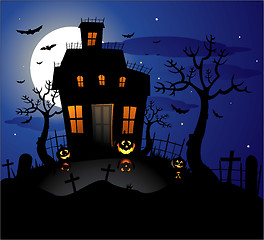 Image showing Halloween background