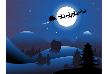 Image showing Christmas background