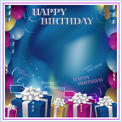 Image showing Happy Birthday background