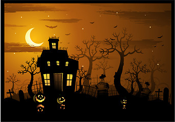 Image showing Halloween background