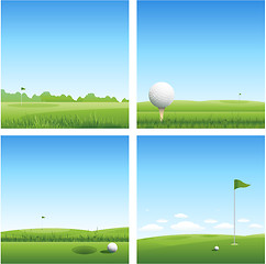 Image showing Golf background