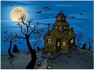 Image showing Halloween background